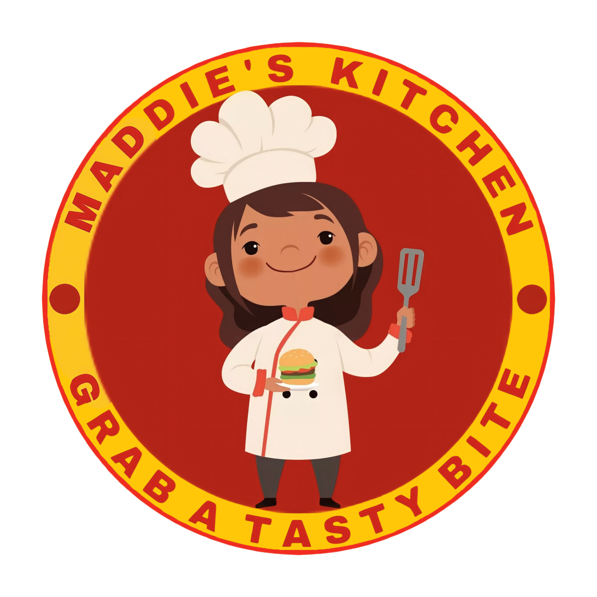 Maddie's Kitchen - friendly chef logo